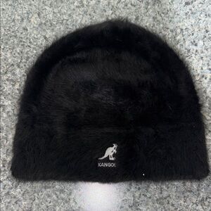 Kangol Black Faux Fur Hat
